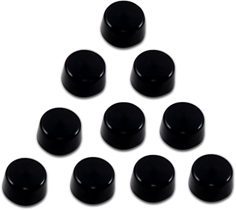 Drag Specialties Cover Bolt 5/16" Buttonhead/Hex Head Bolt Black - Part #24020154 - Hogparts UK