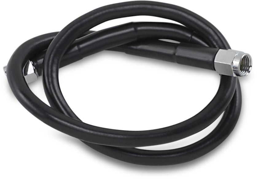 Drag Specialties Universal Brake Line Black Vinyl Coated Stainless Steel Dot An-3 25" - Part #17412714 - Hogparts UK