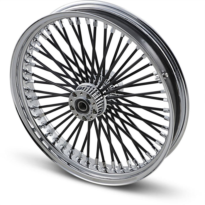 Drag Specialties Fat Daddy Front Wheel 21X3.5 Dual-Disc Black - Part #02030402 - Hogparts UK