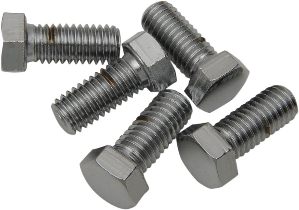 Drag Specialties Hex-Head Bolt 7/16-14X1 Chrome - Part #DS192335 - Hogparts UK