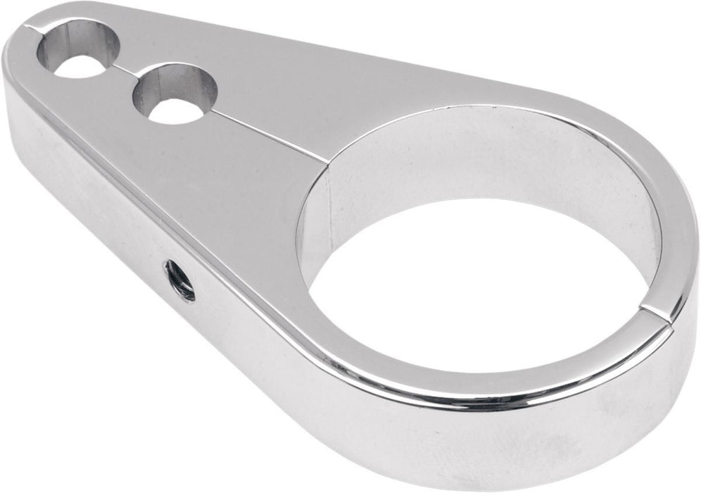 Drag Specialties Dual Cable Clamp Throttle/Idle 1.25" Chrome - Part #06580024 - Hogparts UK