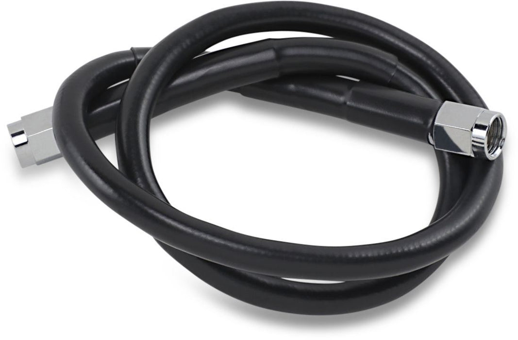 Drag Specialties Universal Brake Line Black Vinyl Coated Stainless Steel Dot An-3 24" - Part #17412713 - Hogparts UK
