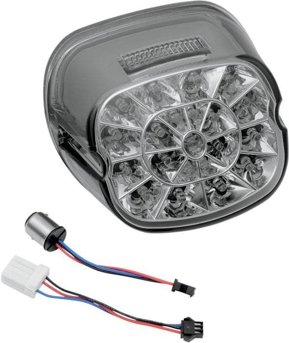 Drag Specialties Taillight Web Led Smoke Lens W/ Top Taglight - Part #20100744 - Hogparts UK