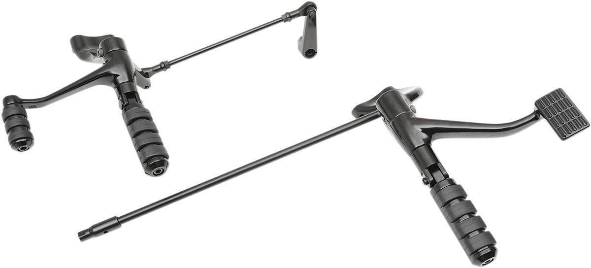 Drag Specialties Black Standard Forward Controls - Part #16220487 - Hogparts UK