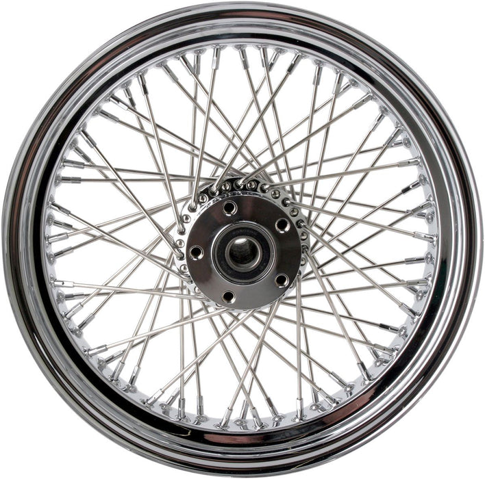 Drag Specialties Rear Wheel 17X6 60-Spoke Chrome - Part #02040350 - Hogparts UK