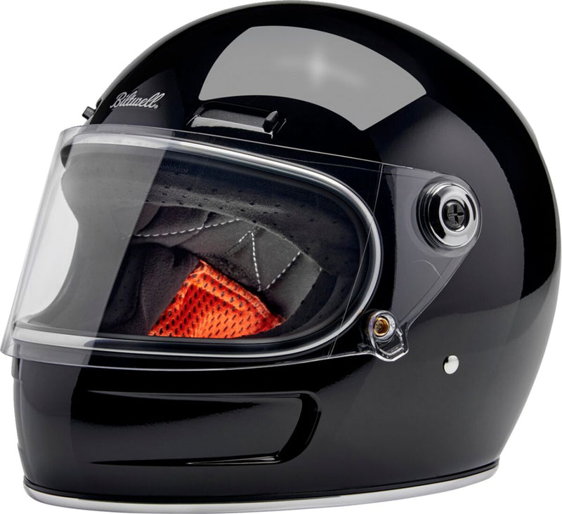 Biltwell Gringo SV Helmet Black Gloss Full Face