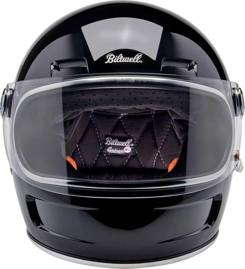 Biltwell Gringo SV Helmet Black Gloss Full Face Each