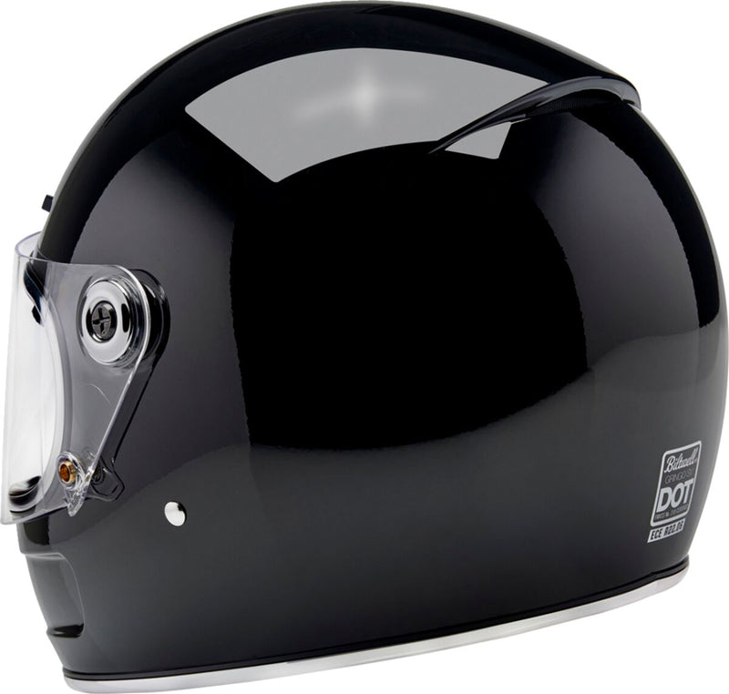 Biltwell Gringo SV Helmet Black Gloss Full Face Each