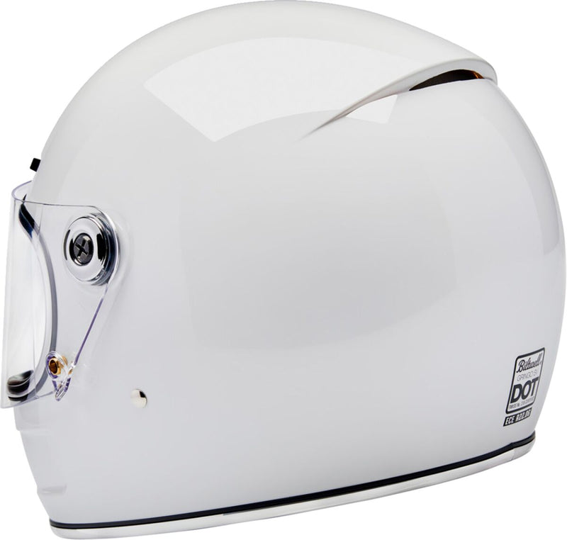 Biltwell Gringo SV Helmet Gloss White XS Full Face Each
