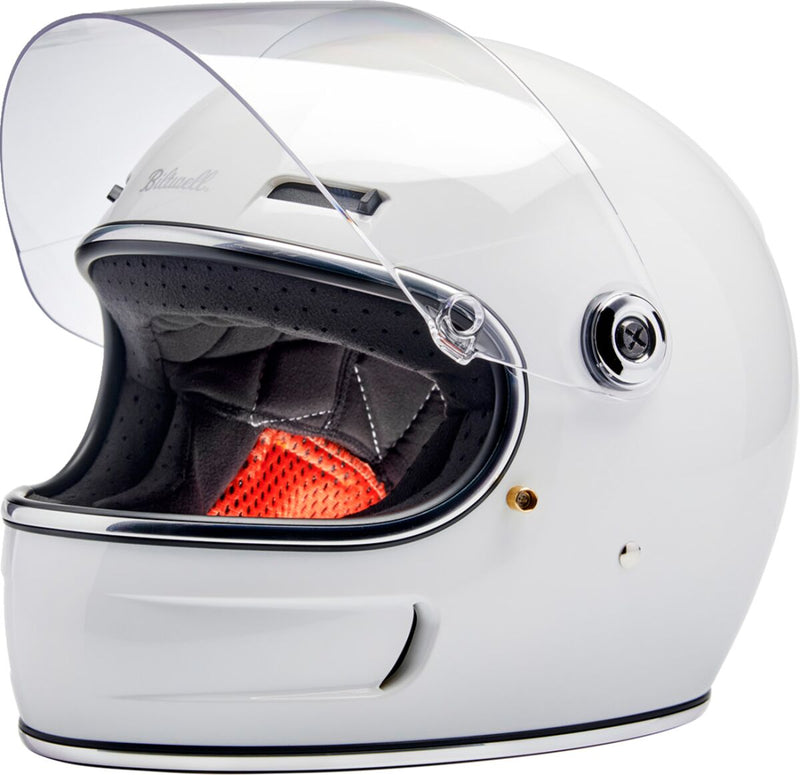 Biltwell Gringo SV Helmet Gloss White XS Full Face Each