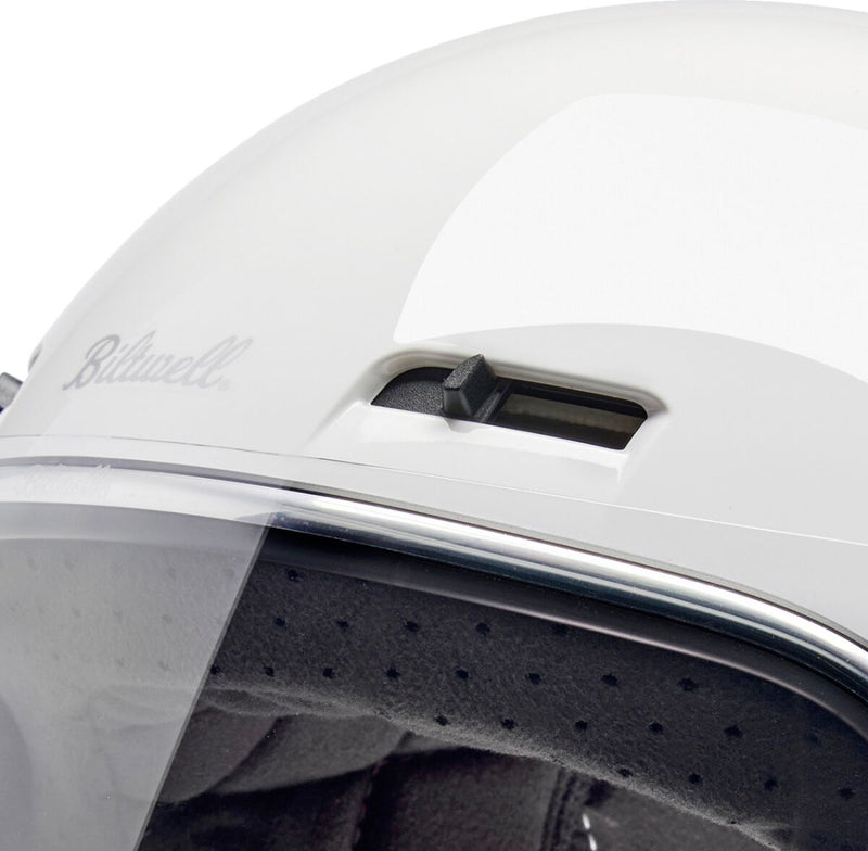 Biltwell Gringo SV Helmet Gloss White Full Face Each