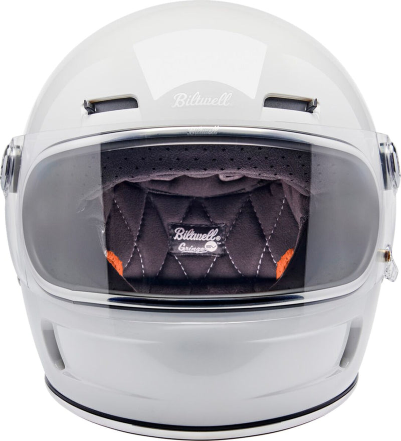 Biltwell Gringo SV Helmet Gloss White XL Full Face Each