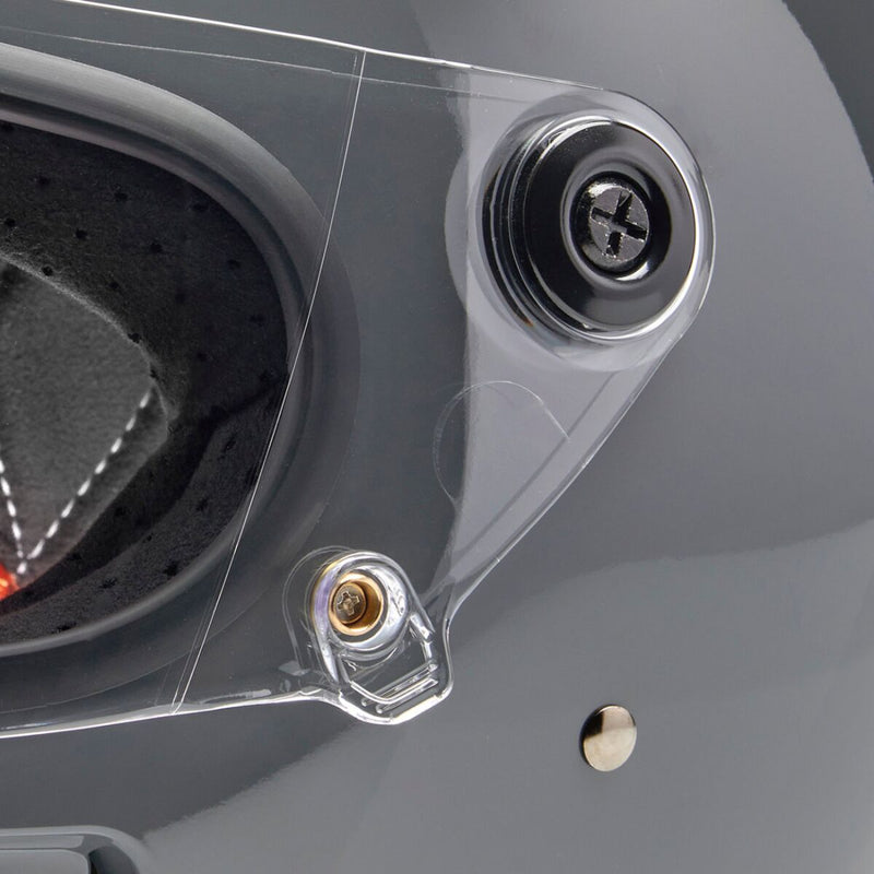 Biltwell Gringo SV Helmet Gloss Grey Full Face Each