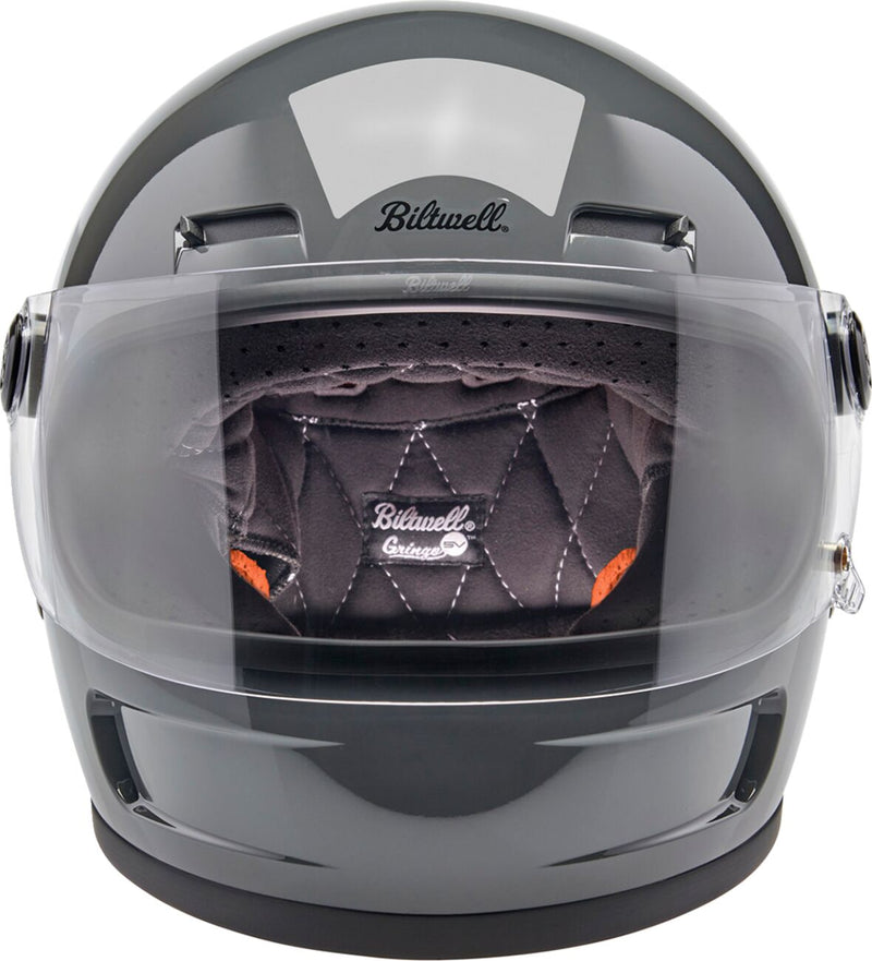Biltwell Gringo SV Helmet Gloss Grey Full Face Each