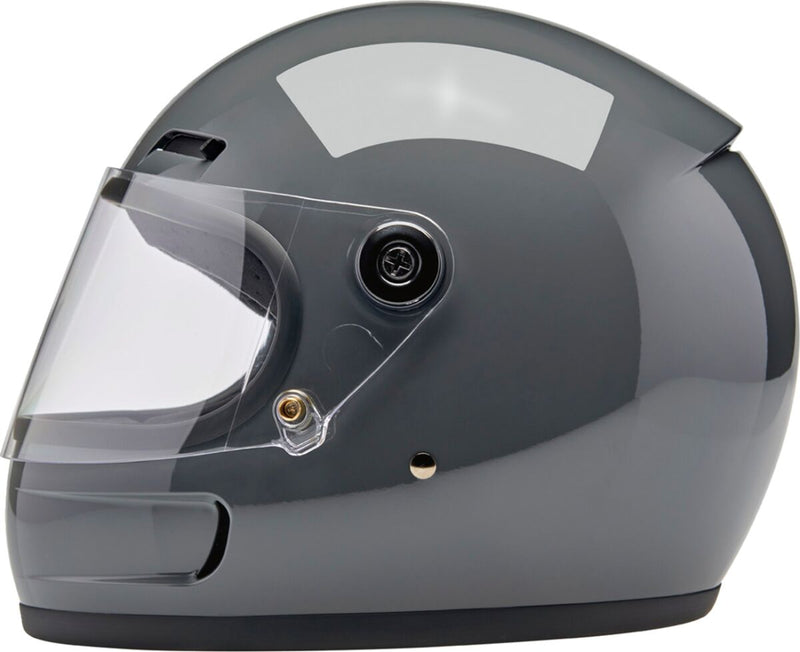 Biltwell Gringo SV Helmet Gloss Grey Full Face Each