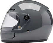 Biltwell Gringo SV Helmet Gloss Grey Full Face Each