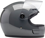 Biltwell Gringo SV Helmet Gloss Grey Full Face Each