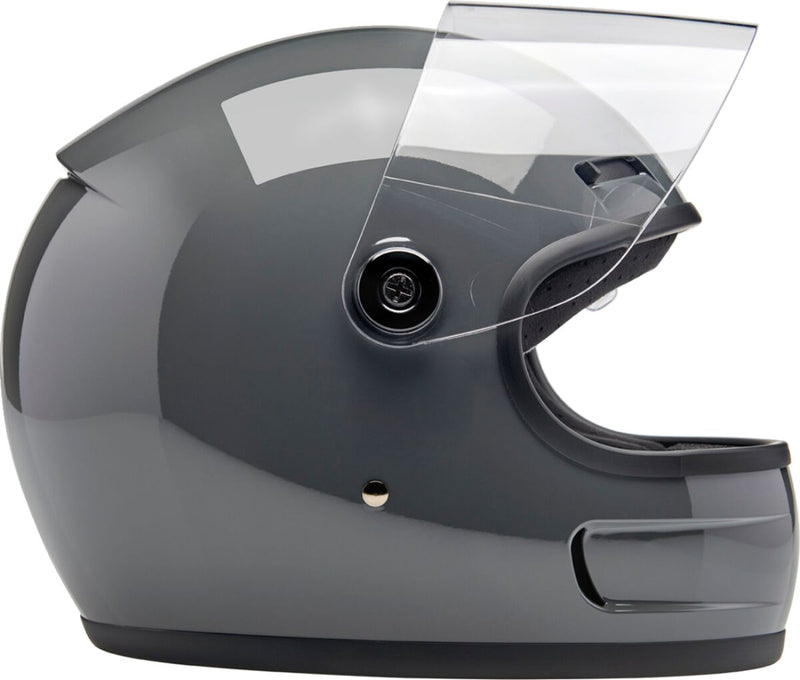 Biltwell Gringo SV Helmet Gloss Grey Full Face Each
