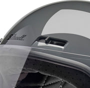 Biltwell Gringo SV Helmet Gloss Grey Full Face Each