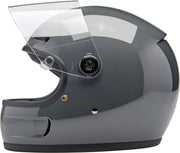 Biltwell Gringo SV Helmet Gloss Grey Full Face Each
