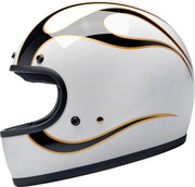 Biltwell Gringo Helmet Black Gold White S Full Face Each
