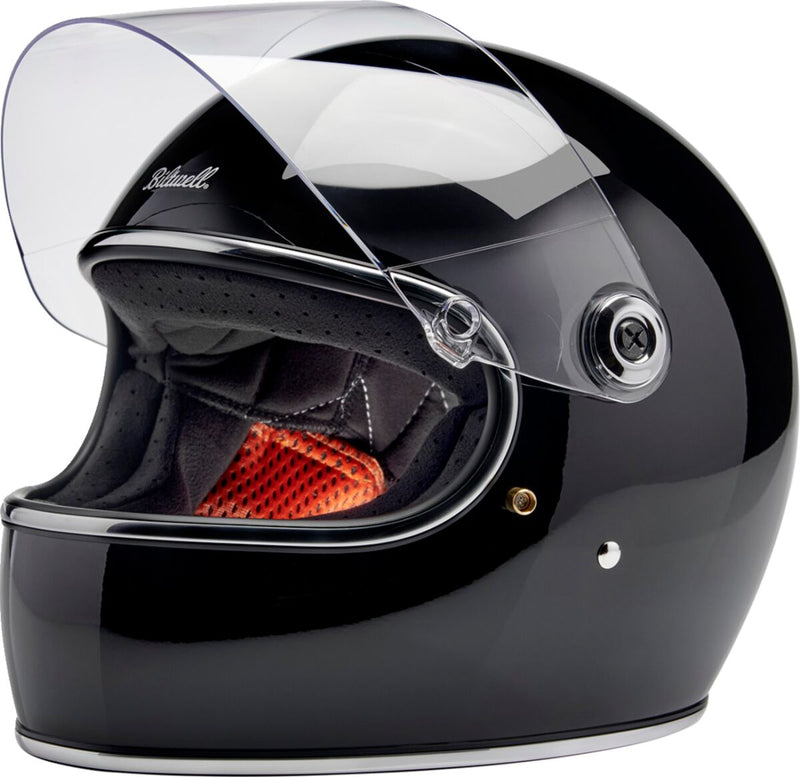 Biltwell Gringo S Helmet Black Gloss XS Full Face Each