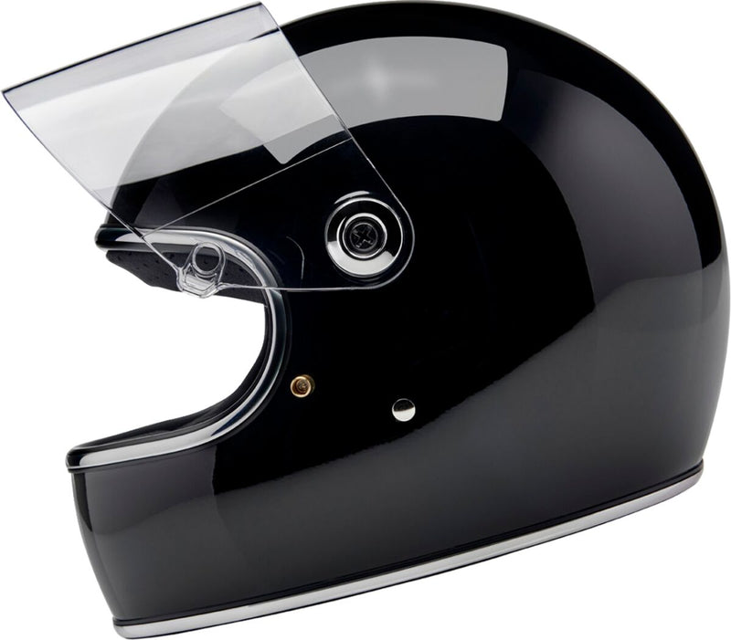Biltwell Gringo S Helmet Black Gloss XS Full Face Each
