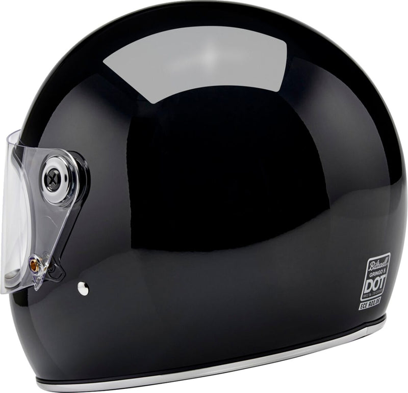 Biltwell Gringo S Helmet Black Gloss XL Full Face Each