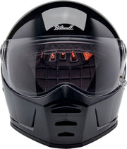 Biltwell Lane Splitter 22.06 Helmet Black Gloss XS Full Face Each