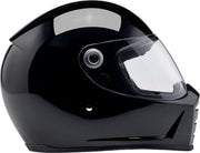 Biltwell Lane Splitter 22.06 Helmet Black Gloss 2XL Full Face Each