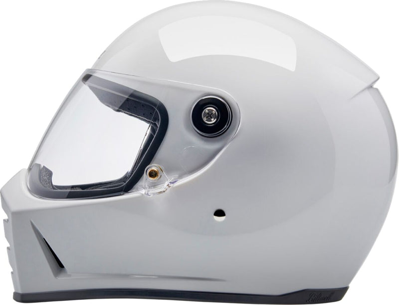 Biltwell Lane Splitter 22.06 Helmet Gloss White XS Full Face Each