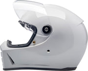 Biltwell Lane Splitter 22.06 Helmet Gloss White XS Full Face Each