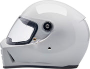 Biltwell Lane Splitter 22.06 Helmet Gloss White Full Face Each
