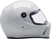Biltwell Lane Splitter 22.06 Helmet Gloss White Full Face Each