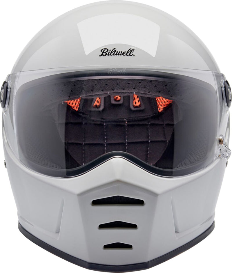 Biltwell Lane Splitter 22.06 Helmet Gloss White 2XL Full Face Each