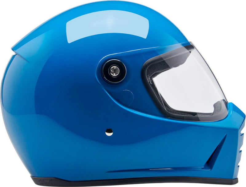 Biltwell Lane Splitter 22.06 Helmet Blue Gloss Full Face Each