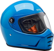 Biltwell Lane Splitter 22.06 Helmet Blue Gloss XL Full Face Each