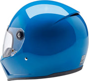 Biltwell Lane Splitter 22.06 Helmet Blue Gloss XL Full Face Each