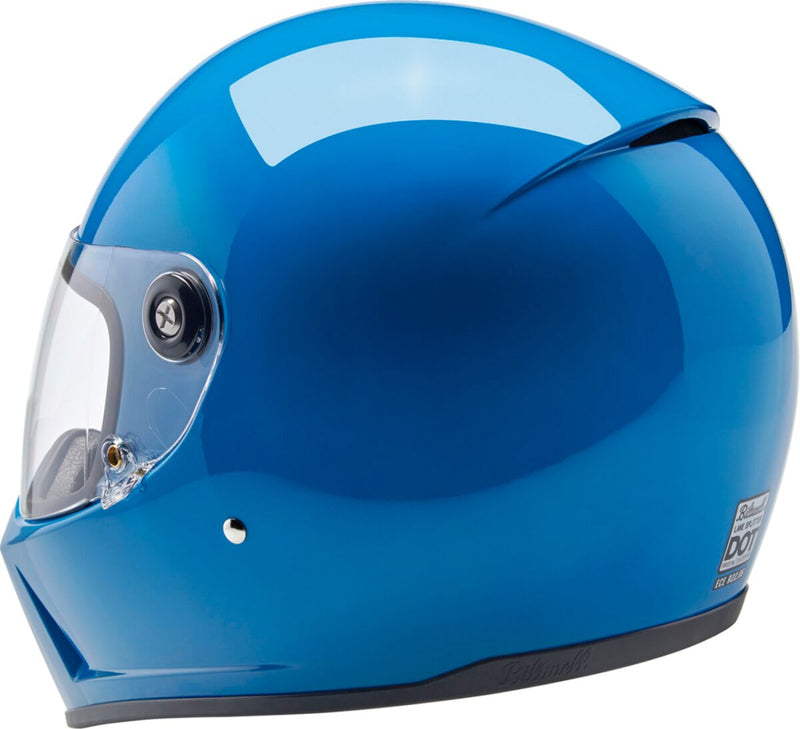 Biltwell Lane Splitter 22.06 Helmet Blue Gloss XL Full Face Each