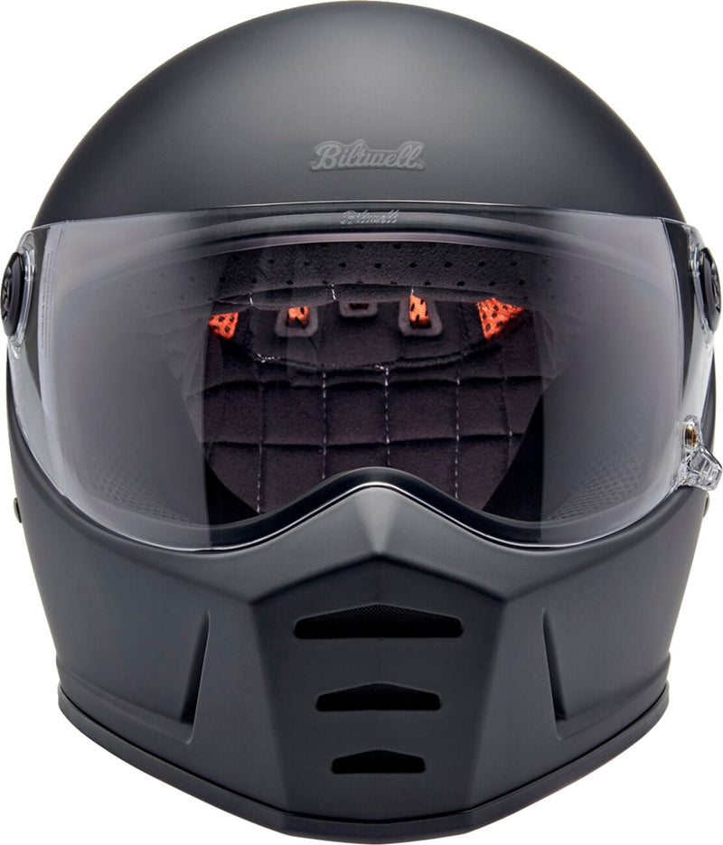 Biltwell Lane Splitter 22.06 Helmet Black Matte XS Full Face Each