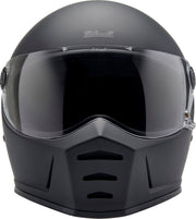 Biltwell Lane Splitter 22.06 Helmet Black Matte XL Full Face Each