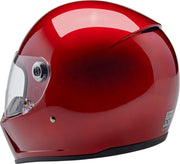 Biltwell Lane Splitter 22.06 Helmet Gloss Metallic Red Full Face Each