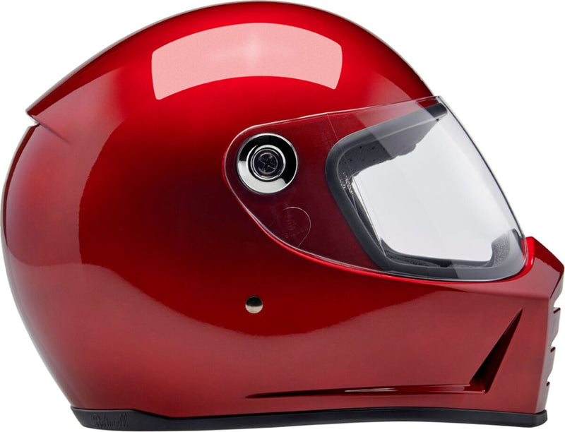 Biltwell Lane Splitter 22.06 Helmet Gloss Metallic Red XL Full Face Each