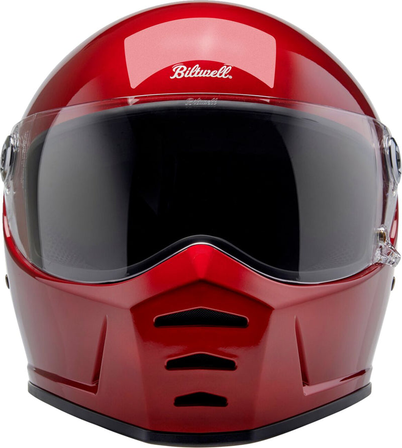 Biltwell Lane Splitter 22.06 Helmet Gloss Metallic Red XL Full Face Each