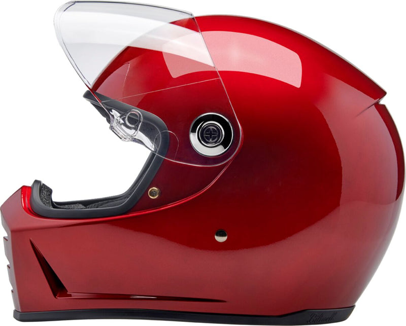 Biltwell Lane Splitter 22.06 Helmet Gloss Metallic Red XL Full Face Each