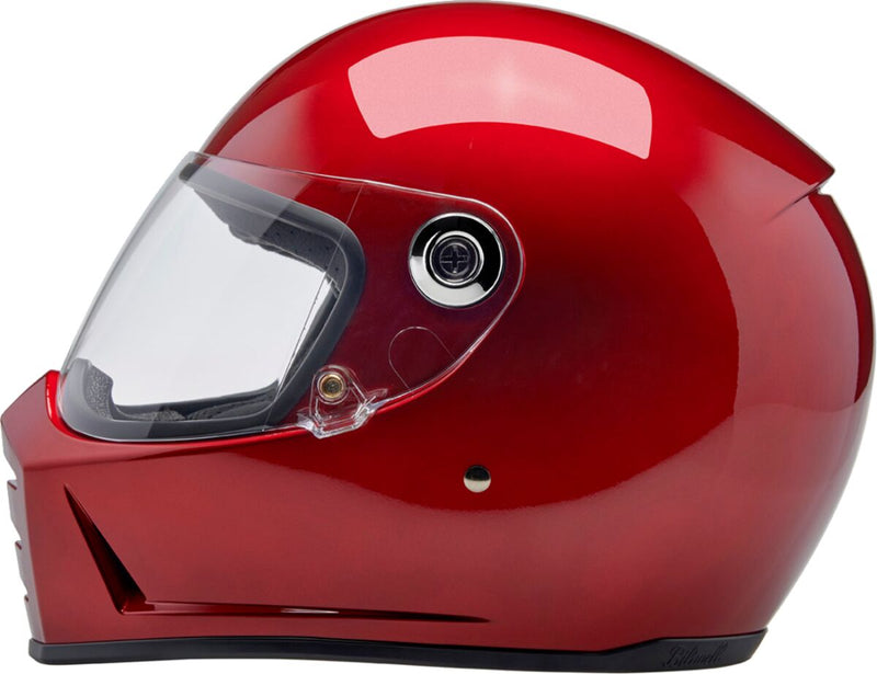 Biltwell Lane Splitter 22.06 Helmet Gloss Metallic Red XL Full Face Each