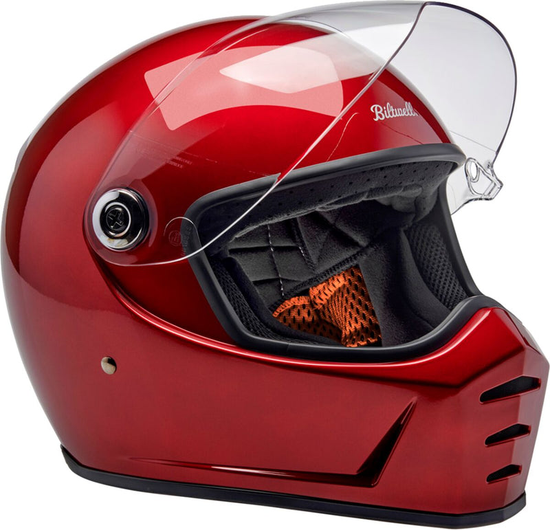 Biltwell Lane Splitter 22.06 Helmet Gloss Metallic Red XL Full Face Each