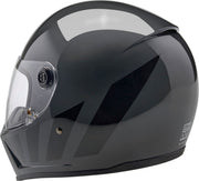 Biltwell Lane Splitter 22.06 Helmet Black Gloss Grey XL Full Face Each