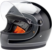 Biltwell Gringo S Tracker Helmet Black Gloss Grey XL Full Face Each