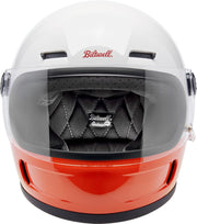 Biltwell Gringo SV Helmet Gloss Orange Red Full Face Each